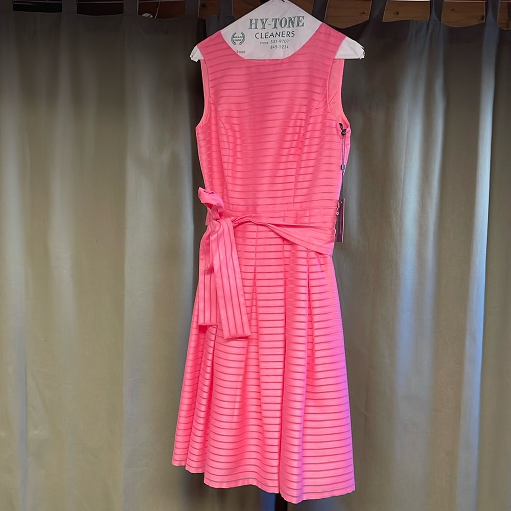 TOMMY HILFIGER Pink Striped Dress
